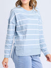FOXWOOD JAYNE STRIPE THROW ON TOP