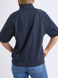 FOXWOOD PIPED CREW SOLID