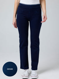 GABRIELLA FRATTINI STRAIGHT LEG LUSTRE PANTS