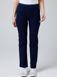 GABRIELLA FRATTINI STRAIGHT LEG LUSTRE PANTS