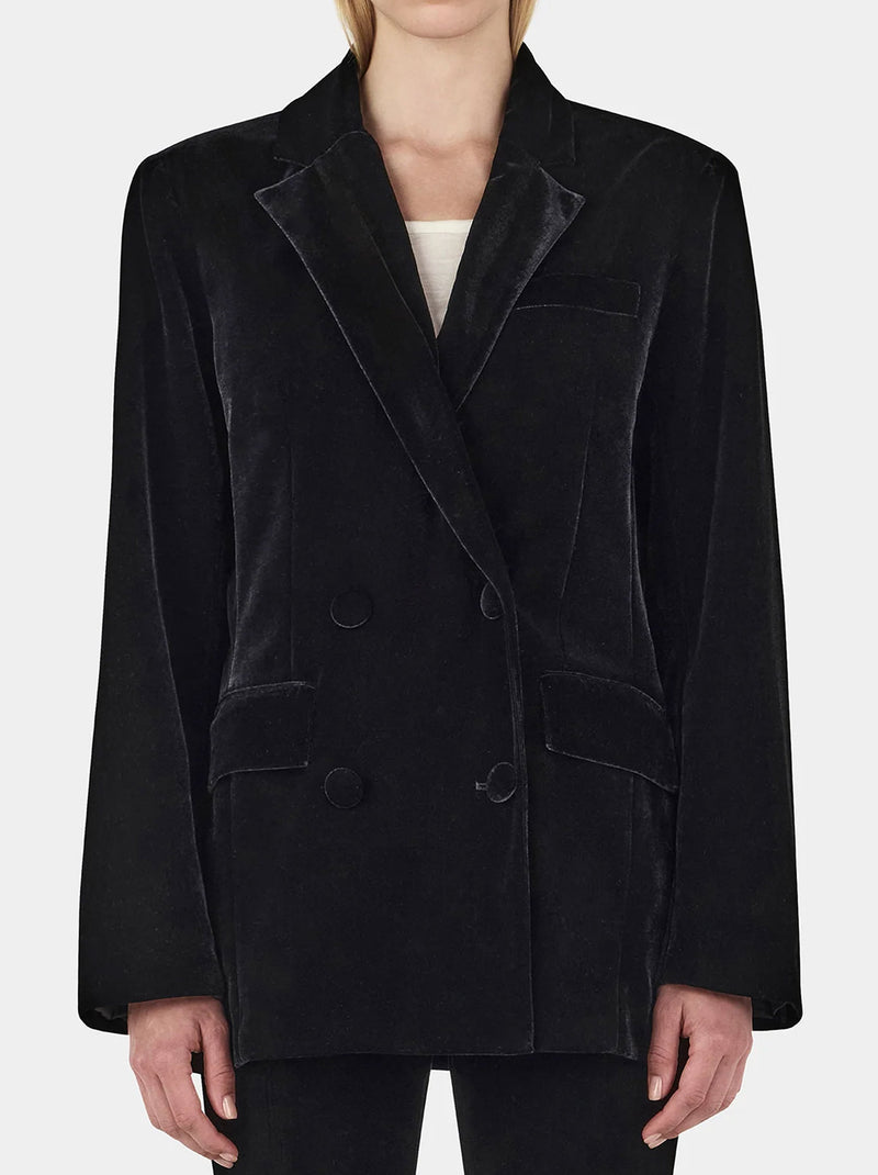 HANSEN & GRETEL ALISTAIR VELVET BLAZER