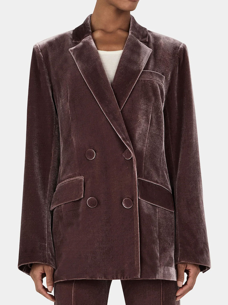 HANSEN & GRETEL ALISTAIR VELVET BLAZER