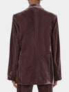 HANSEN & GRETEL ALISTAIR VELVET BLAZER