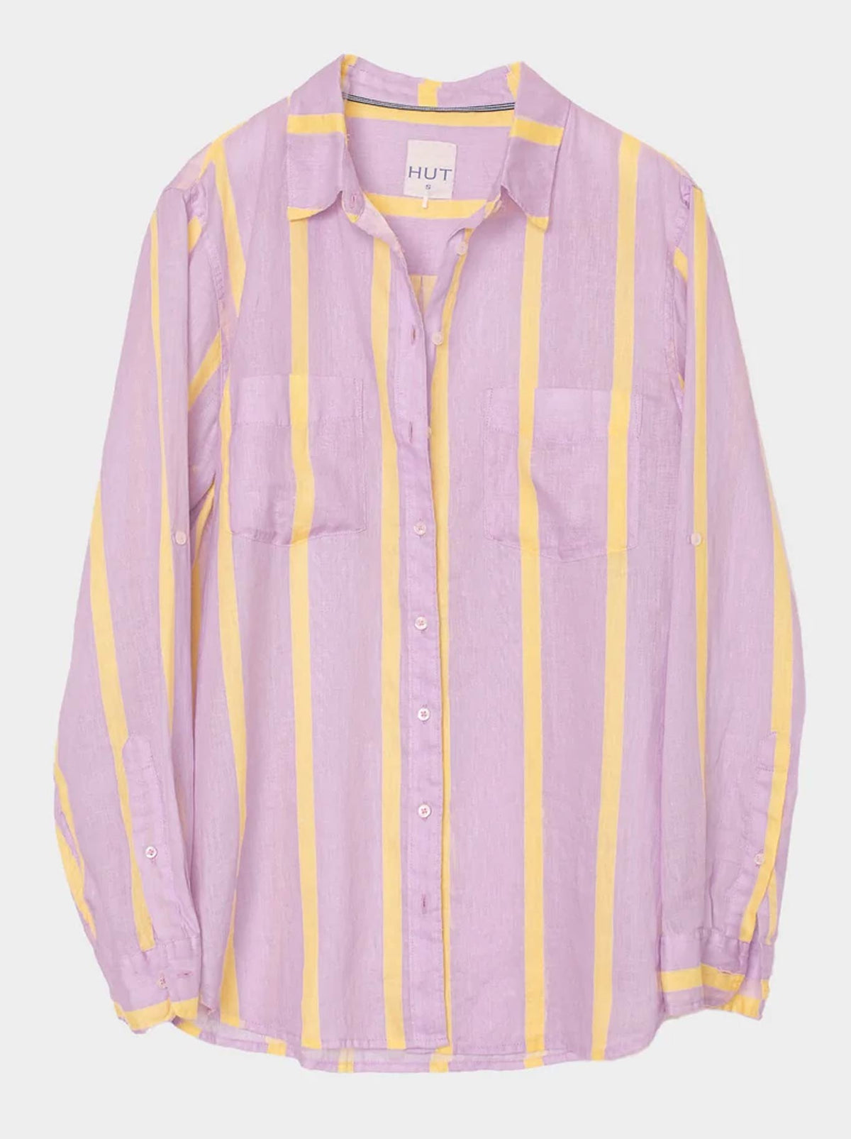 HUT STRIPE BOYFRIEND SHIRT