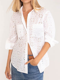 HUT THE BRODERIE SHIRT