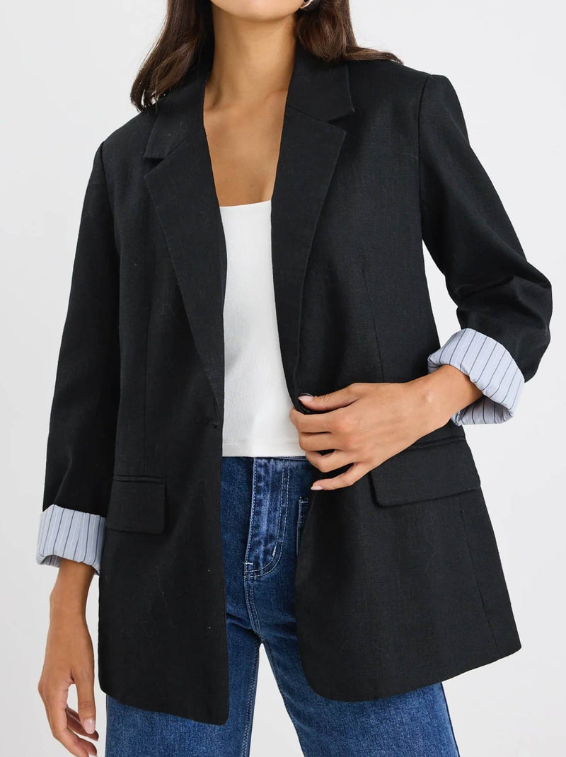 IVY & JACK DOCK RAMIE BLAZER