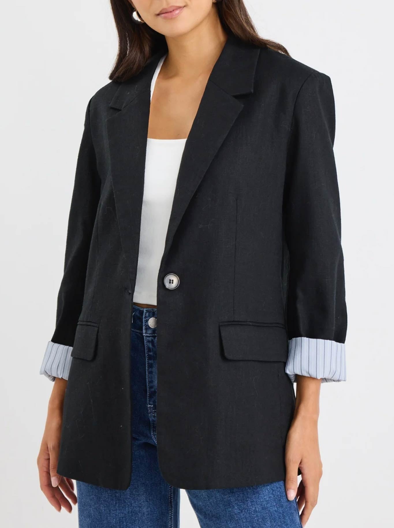IVY & JACK DOCK RAMIE BLAZER