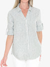 JUMP STRIPE LINEN SHIRT