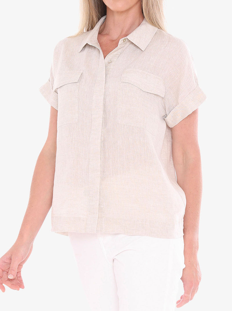 JUMP SHORT SLEEVE TWO POCKET SHIRT