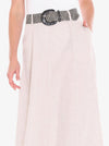 JUMP BELTED PANEL SKIRT