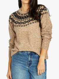 JUMP JACQUARD PULLOVER
