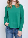 JAMES MELBOURNE CASHMERE SWING SWEATER