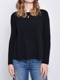 JAMES MELBOURNE CASHMERE SWING SWEATER