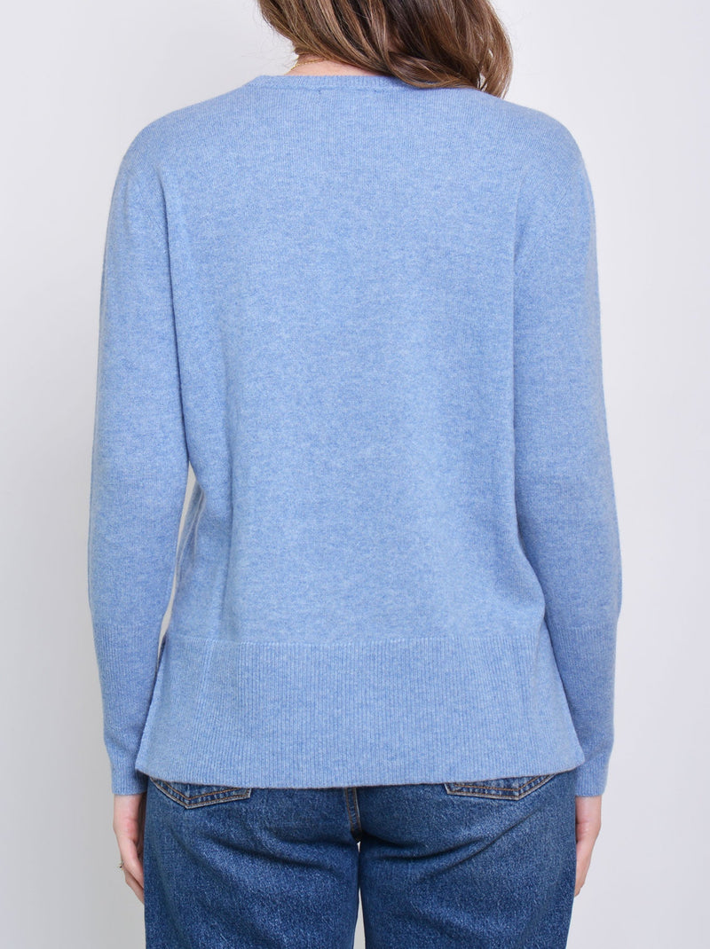 JAMES MELBOURNE CASHMERE CREW NECK KNIT