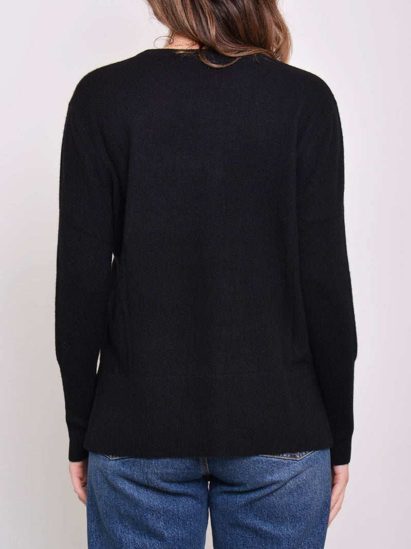 JAMES MELBOURNE CASHMERE CREW NECK KNIT