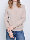 JAMES MELBOURNE CASHMERE RAW EDGE KNIT
