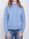 JAMES MELBOURNE CASHMERE RAW EDGE KNIT