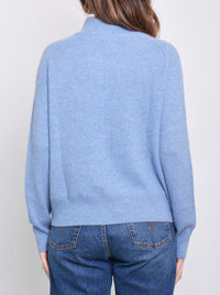 JAMES MELBOURNE CASHMERE RAW EDGE KNIT