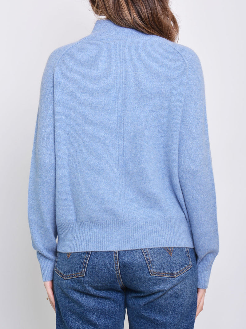 JAMES MELBOURNE CASHMERE RAW EDGE KNIT