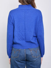 JAMES MELBOURNE BOXY CROPPED CARDIGAN