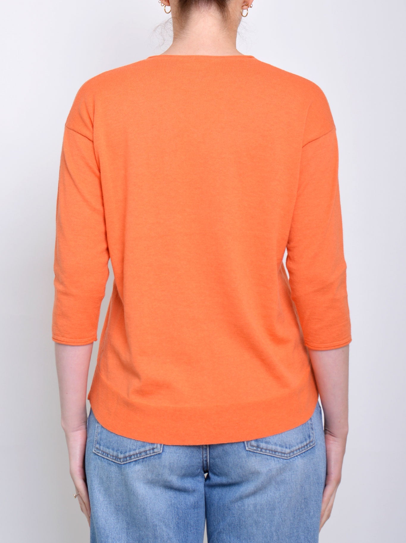 JAMES MELBOURNE VEE NECK 3/4 SLEEVE KNIT