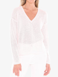 JUMP V NECK TAPE PULLOVER