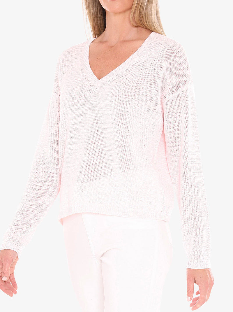 JUMP V NECK TAPE PULLOVER