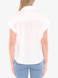 JUMP GATHER SHORT SLEEVE SHIRT