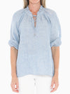 JUMP RUFFLE NECK TOP