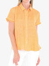 JUMP PIGMENT RUFFLE SHIRT