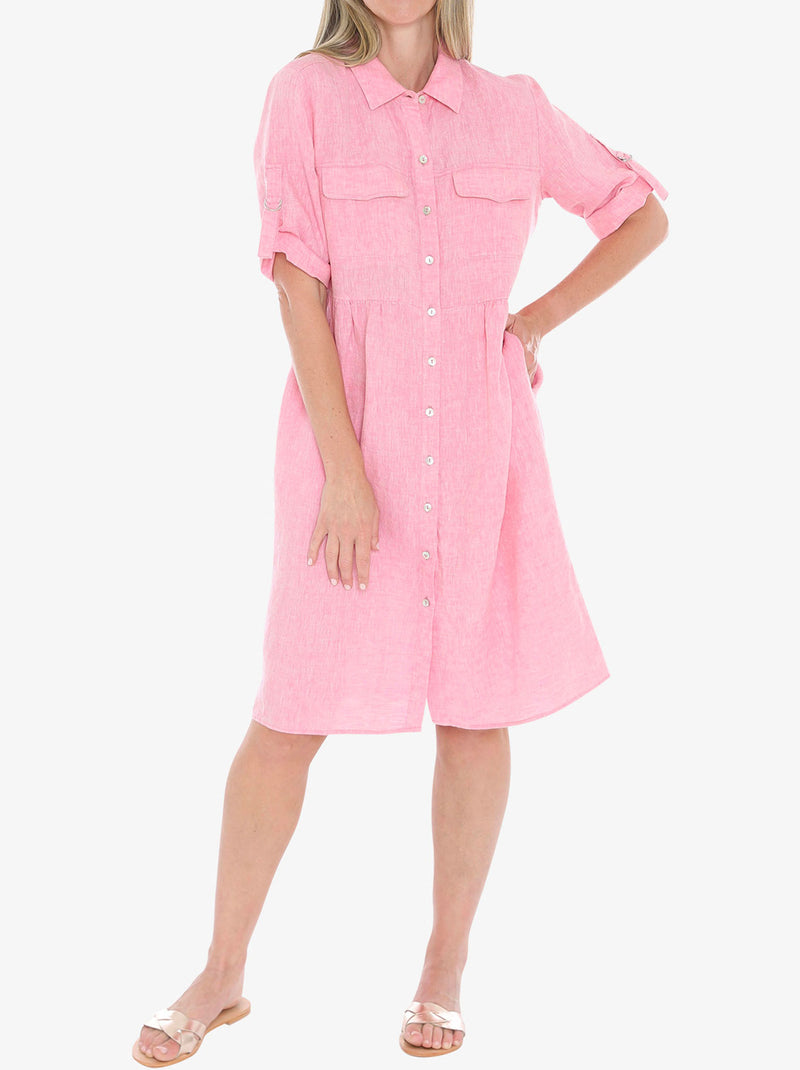 JUMP D-RING SLEEVE DRESS