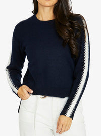 JUMP SLEEVE STITCH PULLOVER