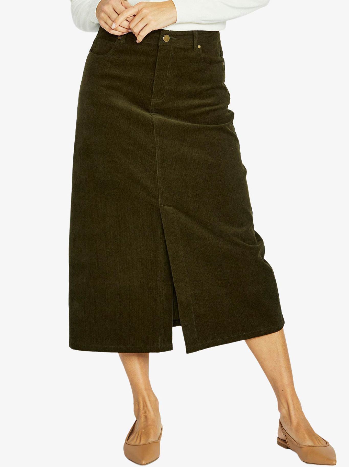 JUMP CORD SKIRT