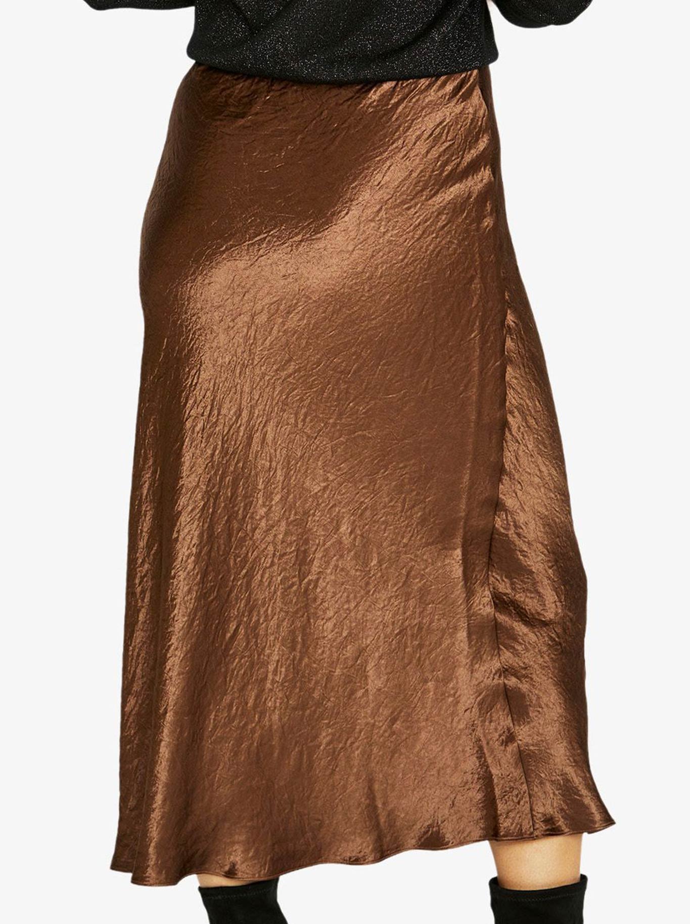 JUMP CRINKLE SLIP SKIRT