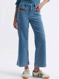 KIREINA LEATHER POCKET FREYA JEAN