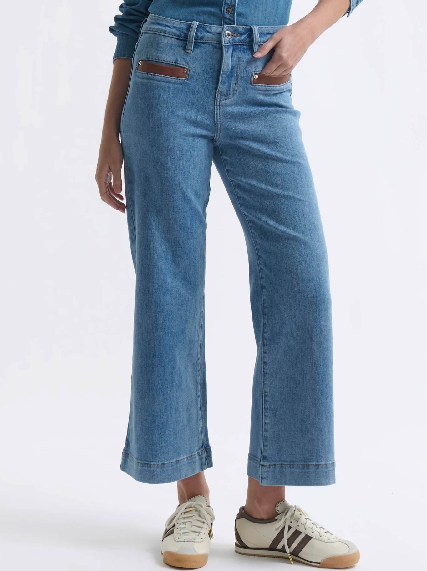 KIREINA LEATHER POCKET FREYA JEAN