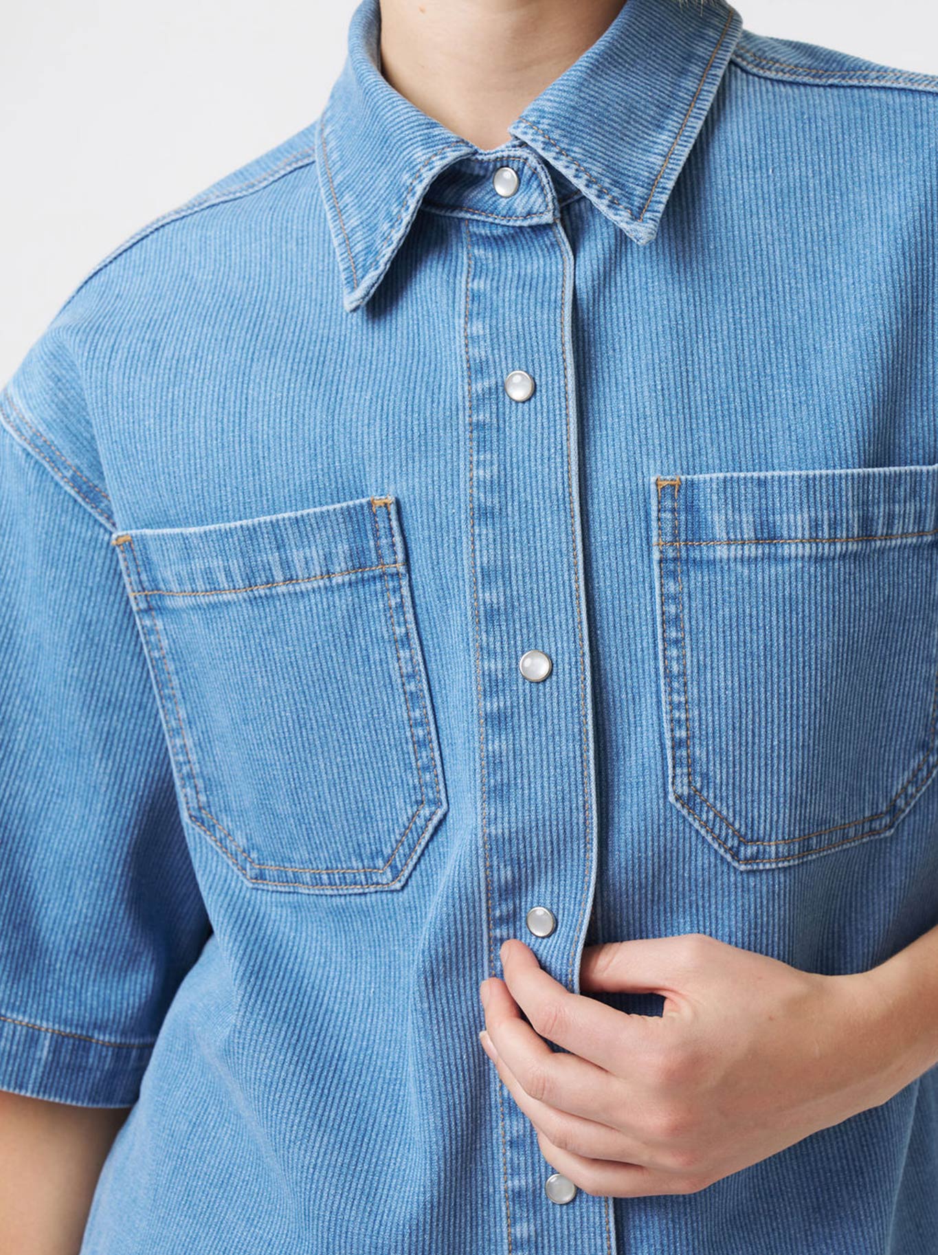 KIREINA BETH CORDUROY SHIRT