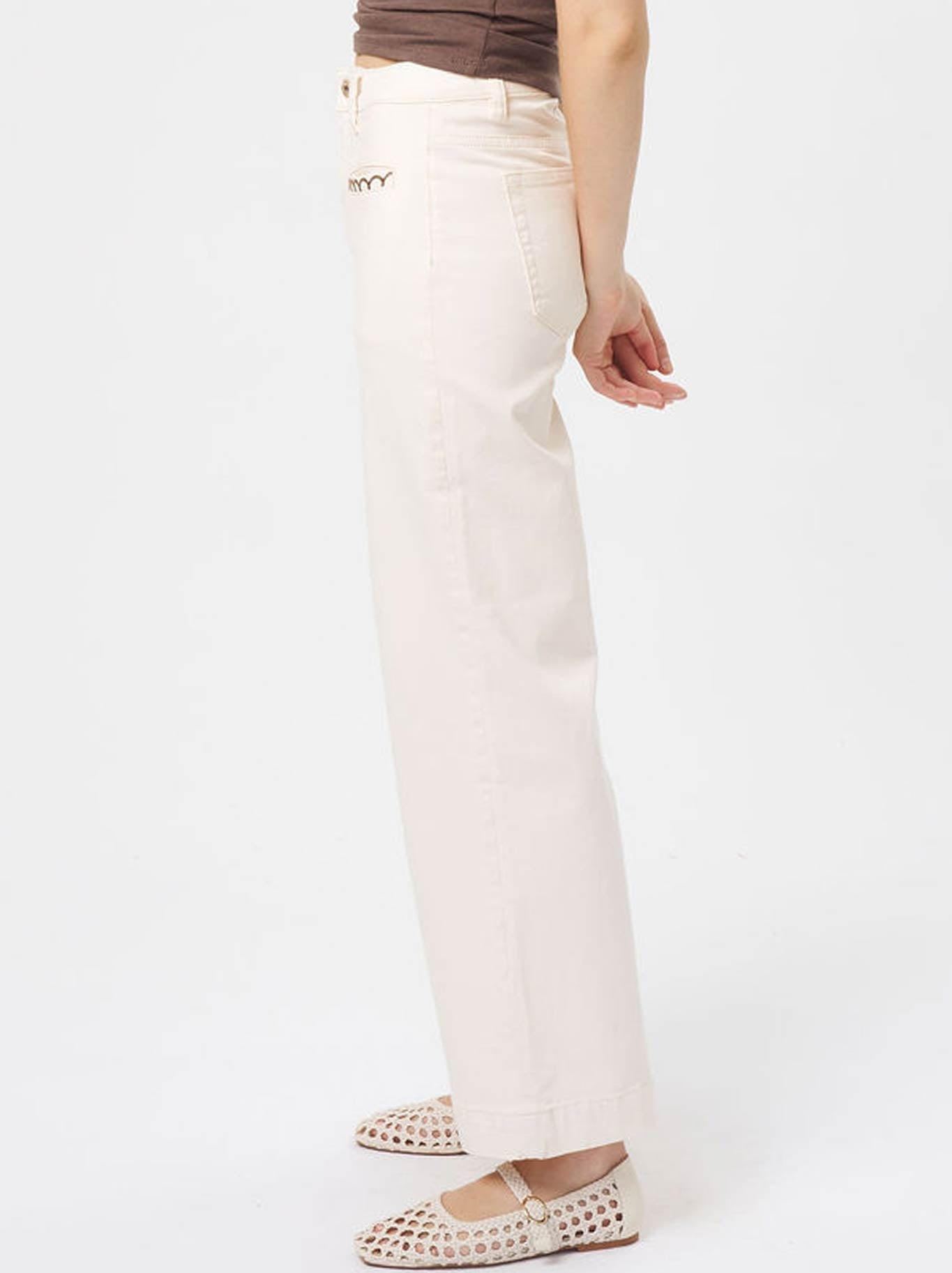 KIREINA SCALLOP POCKET FREYA JEAN