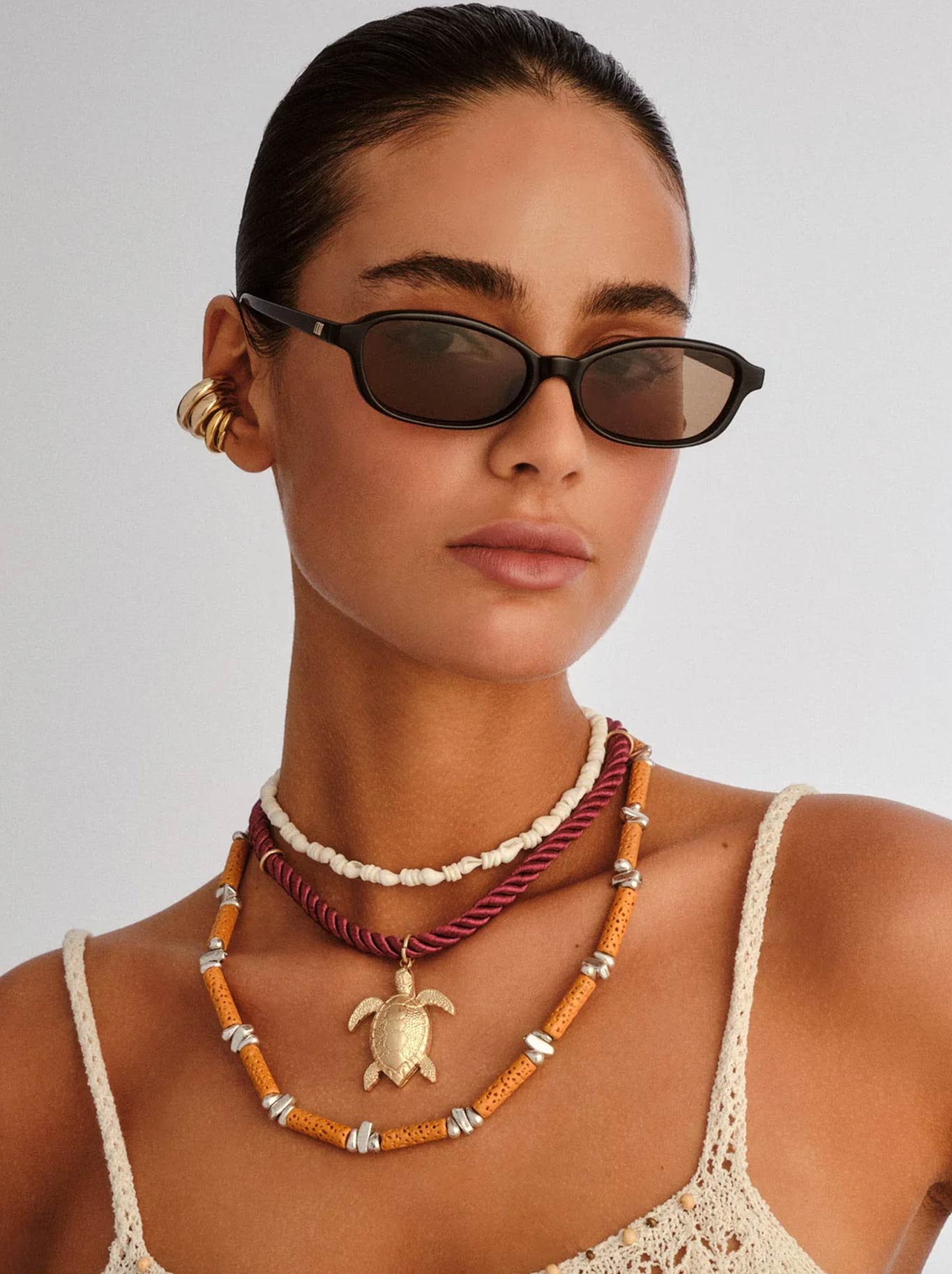 LE SPECS HONEY POT SUNGLASSES