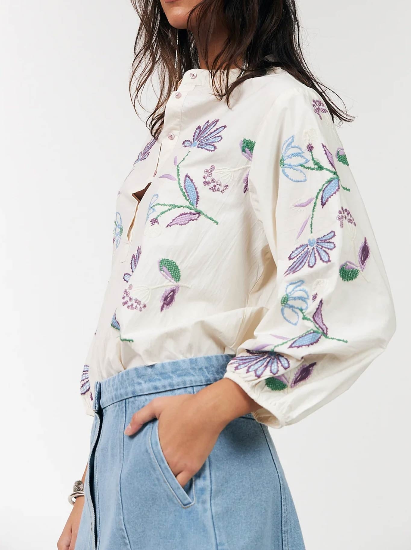 LOLLYS LAUNDRY FAITH BLOUSE