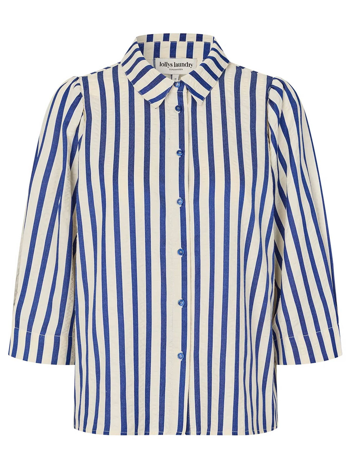 LOLLYS LAUNDRY BONO SHIRT BLUE