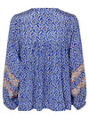 LOLLYS LAUNDRY TEEL BLOUSE