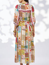LOOBIE'S STORY VANA MIDI DRESS