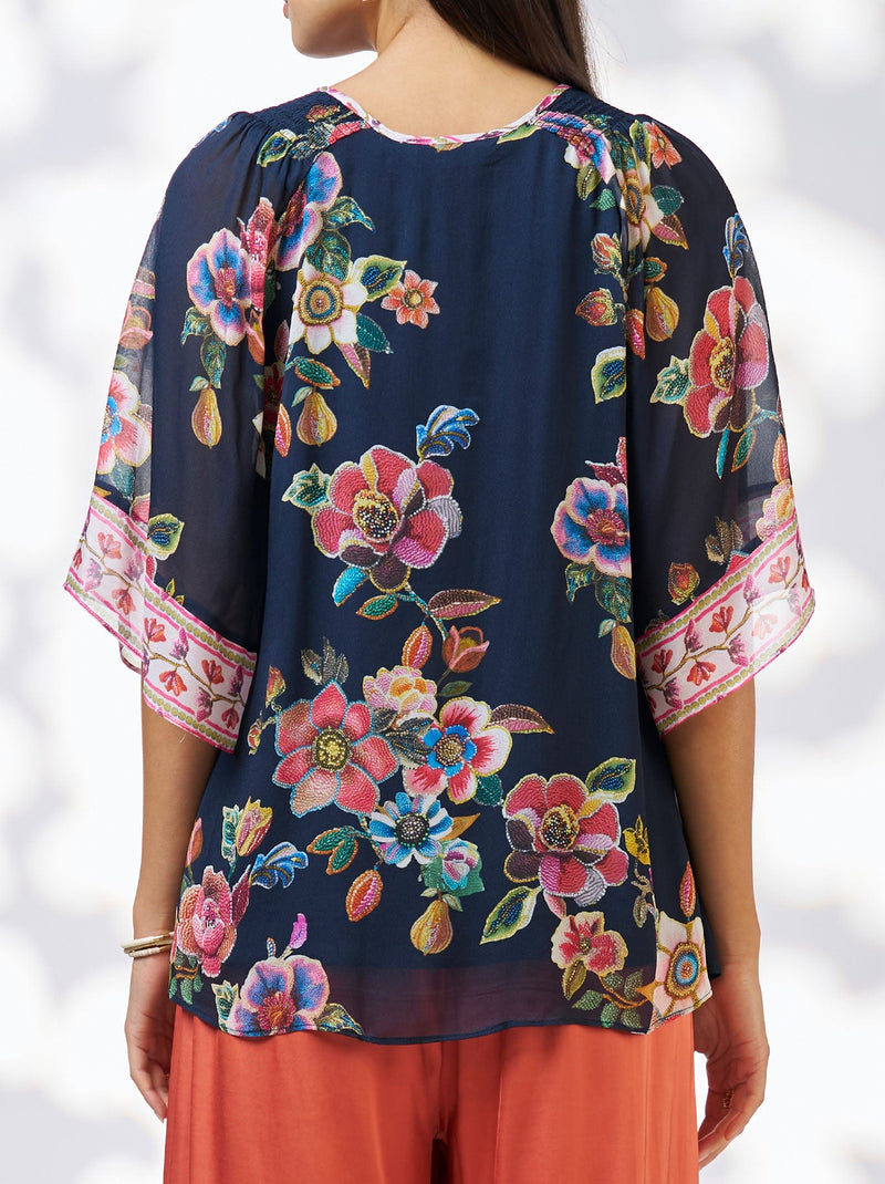 LOOBIE'S STORY MYSTIC ROSE BLOUSE