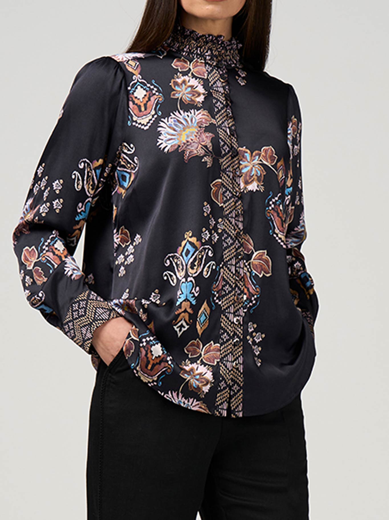 LOOBIE'S STORY GILDED LOTUS SHIRT