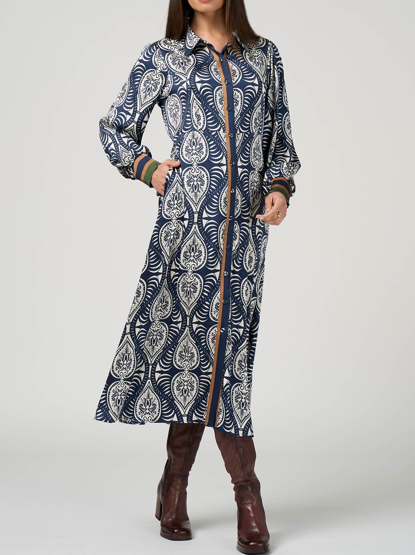 LOOBIE'S STORY OPALINE SHIRT DRESS