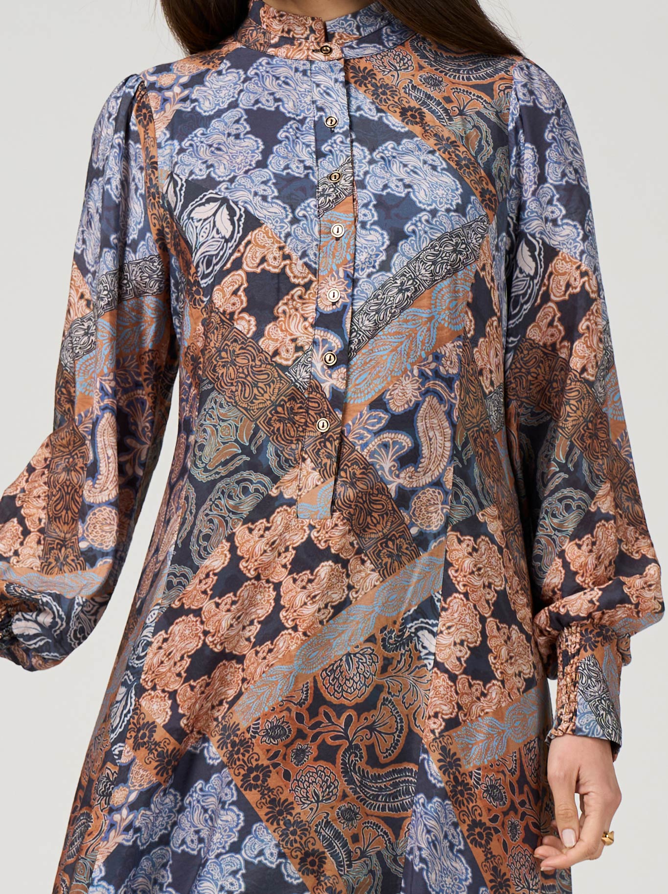 LOOBIE'S STORY BYZANTIUM MIDI DRESS