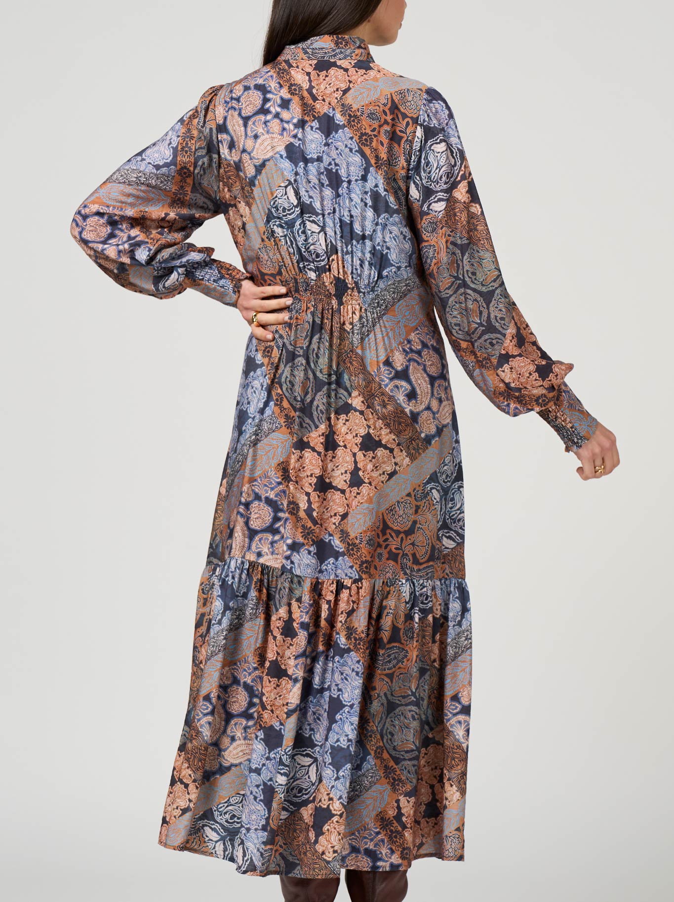 LOOBIE'S STORY BYZANTIUM MIDI DRESS