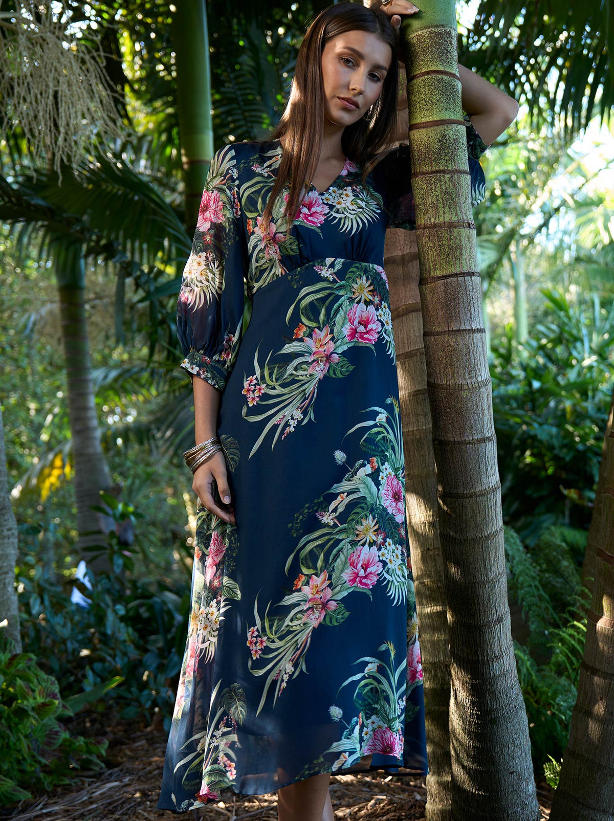 LOOBIE'S STORY AYANA MIDI DRESS