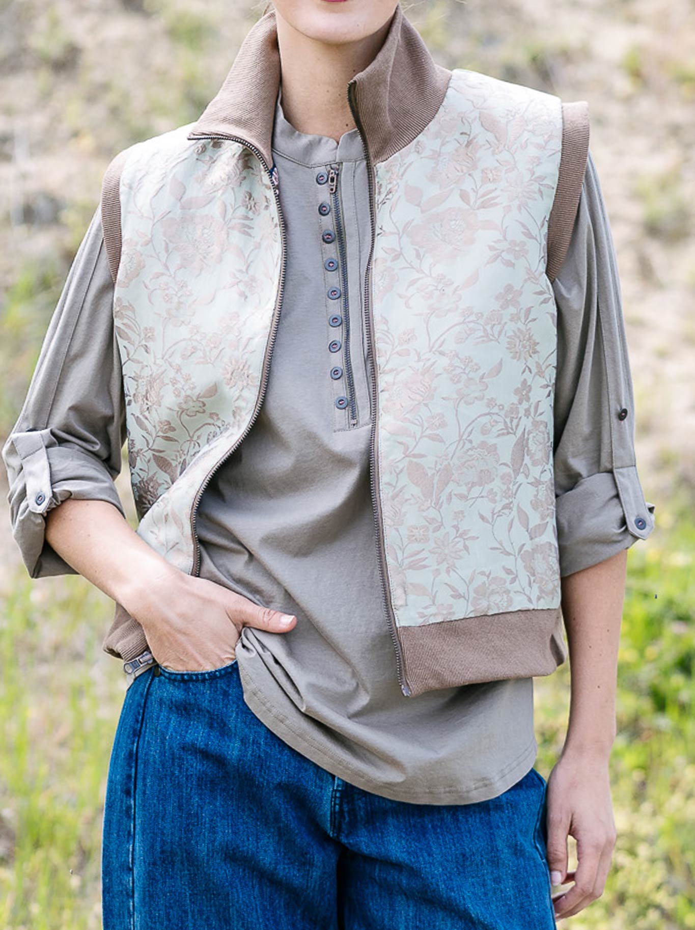 M.A DAINTY WEEKENDER VEST